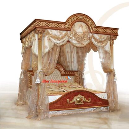 Wooden Royal Poster Bed
