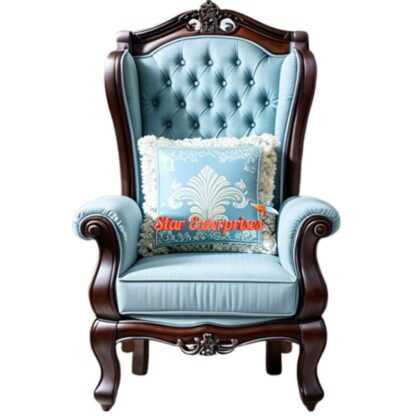 Star Enterprises Wooden Vintage Bedroom Chair CHR-016 - Image 2