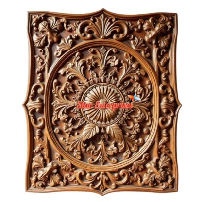 Star Enterprises Solid Wood Handcrafted Wall Deor Art WD-026 - Image 2