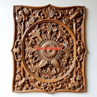 Solid Wood Handcrafted Wall Deor Art