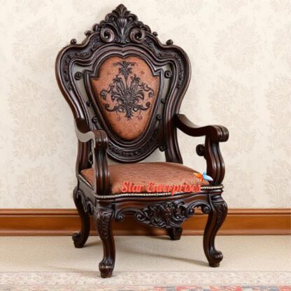 Star Enterprises Teak Wood Antique Chair Design BDCH-076 - Image 4