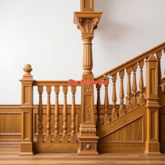 Teak Wood Classic Master & Stair Pillars