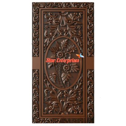Star Enterprises Teak Wood Hand Carved Door DR-053 - Image 2