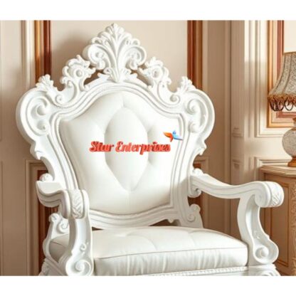 Star Enterprises Teak Wood Handcrafted Room Chair BDCH-077 - Image 3