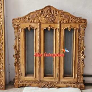 Teak Wood Luxury Carved Window Design