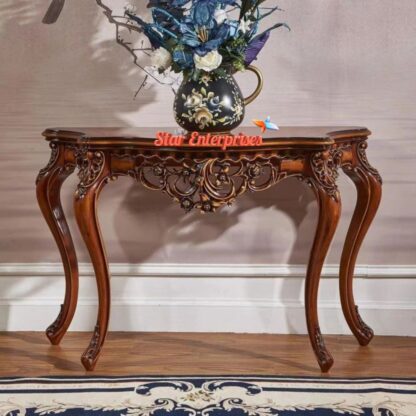 Wooden Antique Carved Console Table