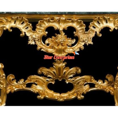 Star Enterprises Wooden Antique Carved Console Table CNSL-076 - Image 2