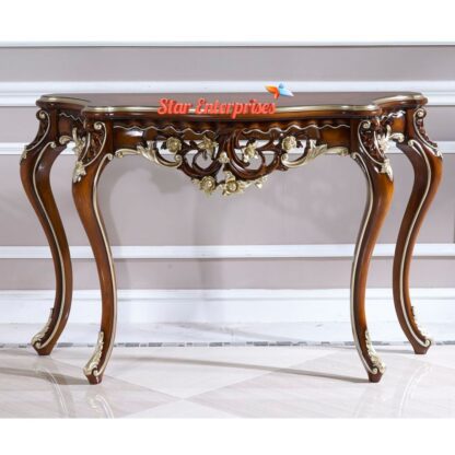 Wooden Antique Console Table