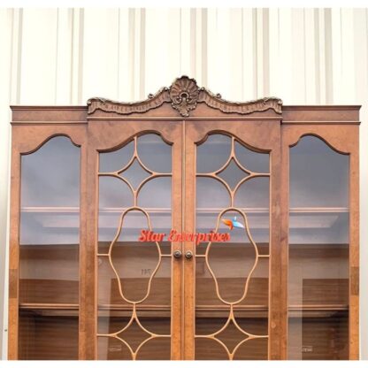 Star Enterprises Wooden Antique Crockery Cabinet CKR-050 - Image 2