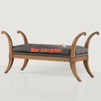 Wooden Classic Bed Bench