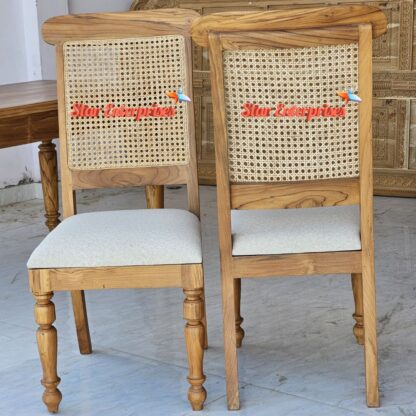 Star Enterprises Wooden Modern Classic Dining Chairs DNGCHR-042 - Image 2