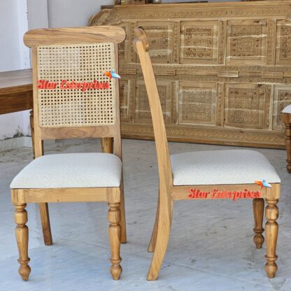 Star Enterprises Wooden Modern Classic Dining Chairs DNGCHR-042 - Image 3