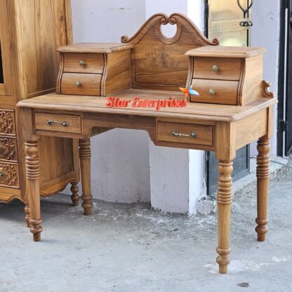 Star Enterprises Wooden Classic Study Table OFD-014 - Image 3
