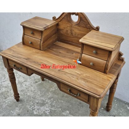 Star Enterprises Wooden Classic Study Table OFD-014 - Image 4