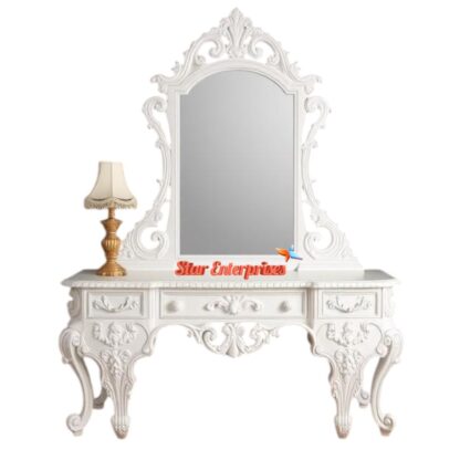 Star Enterprises Wooden Designer Dressing Table DRSR-053 - Image 3