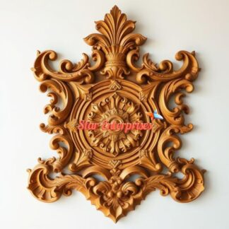 Wooden Hand Carved Wall Decor Art