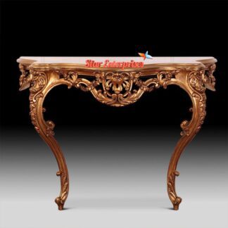 Wooden Handcrafted Console Table