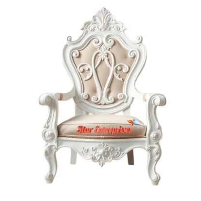 Star Enterprises Wooden Luxury Carved Chair BDCH-079 - Image 3