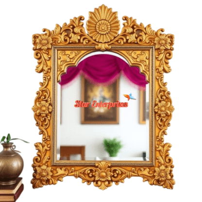 Star Enterprises Wooden Luxury Mirror Frame MF-055 - Image 2