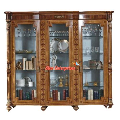 Star Enterprises Wooden Modern Style Crockery Unit CKR-049 - Image 3