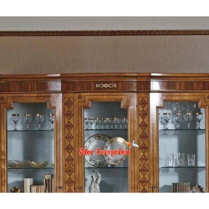 Star Enterprises Wooden Modern Style Crockery Unit CKR-049 - Image 2