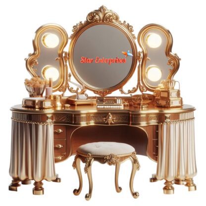 Star Enterprises Wooden Royal Dressing Table DRSR-056 - Image 4