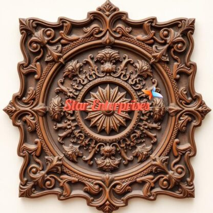 Wooden Antique Carved Wall Art
