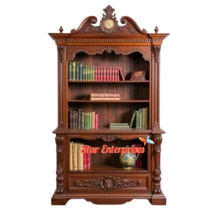 Star Enterprises Solid Wood Classic Bookshelf BSF-017 - Image 2
