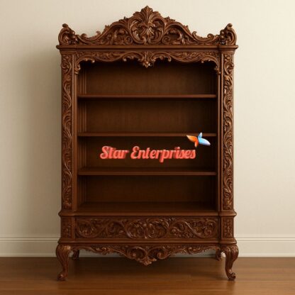 Star Enterprises Wooden Antique Bookshelf BSF-026 - Image 4