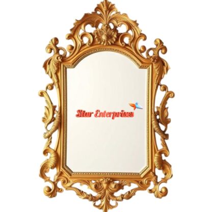 Star Enterprises Wooden Antique Carved Mirror Frame MF-058 - Image 2