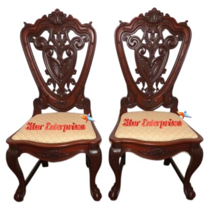 Star Enterprises Wooden Antique Dining Chairs DNGCHR-047 - Image 3
