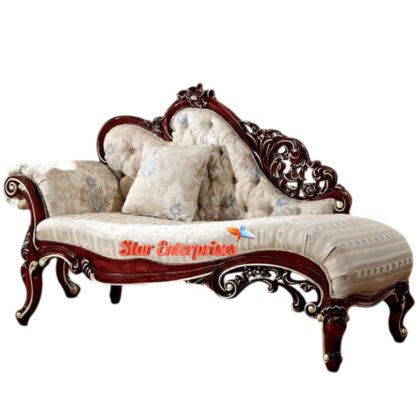 Star Enterprises Wooden Antique Diwan Couch DWN-036 - Image 3