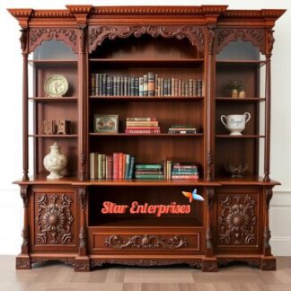 Wooden Antique Handcrafted Bookshelf
