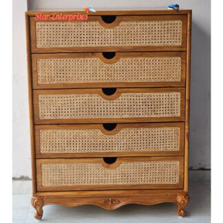 Wooden-Cane-Art-Classic-Chest-Of-Drawers-3 (2)