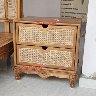 Wooden Classic Bedside Table