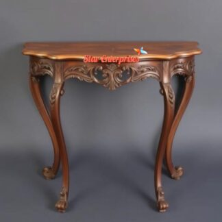 Wooden Classic Design Console Table