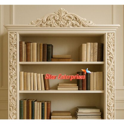 Star Enterprises Wooden Designer Bookshelf BSF-027 - Image 3