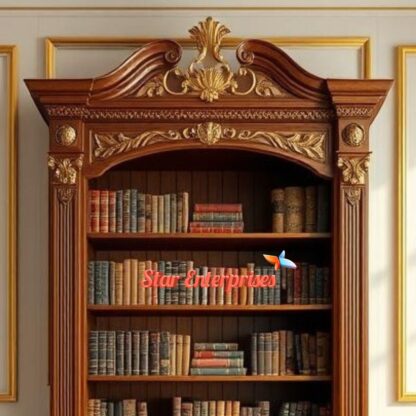 Star Enterprises Wooden Designer Bookshelf BSF-022 - Image 2