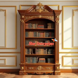 Wooden Designer Bookshelf