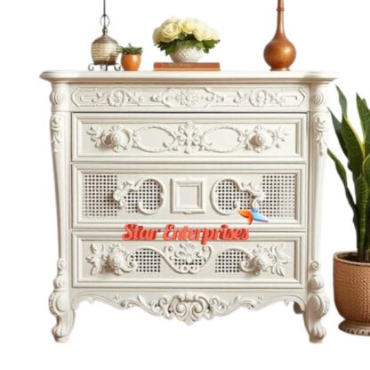Star Enterprises Wooden Designer Chest of Drawers CHDR-048 - Image 2