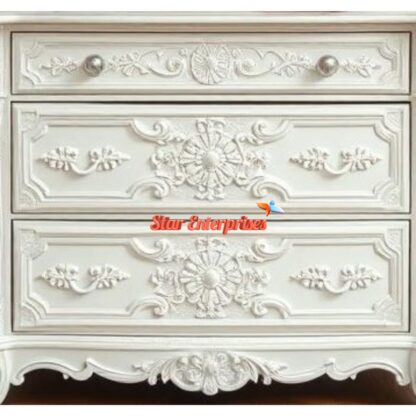 Star Enterprises Wooden Designer Chest of Drawers CHDR-043 - Image 3