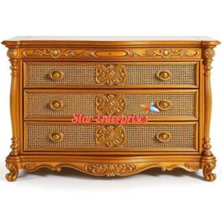 Wooden Handcrafted Chest of Drawers