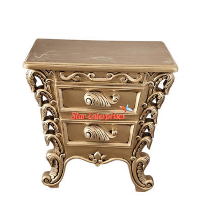 Star Enterprises Wooden Luxury Bedside Table BDSD-058 - Image 4