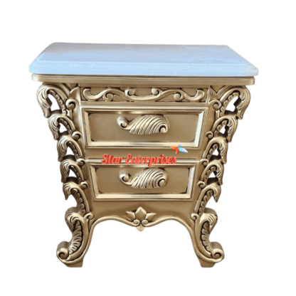 Star Enterprises Wooden Luxury Bedside Table BDSD-057 - Image 2