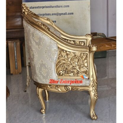 Star Enterprises Wooden Luxury Carved Chair BDCH-084 - Image 4