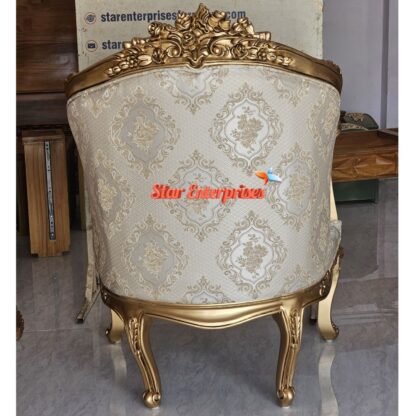 Star Enterprises Wooden Luxury Carved Chair BDCH-084 - Image 7