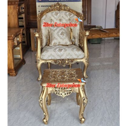 Wooden Luxury Carved Chair
