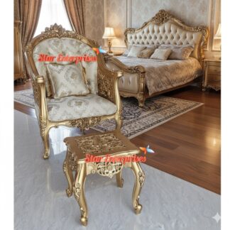 Wooden Luxury Carved Chair