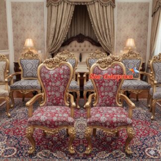Wooden Luxury Carved Chairs