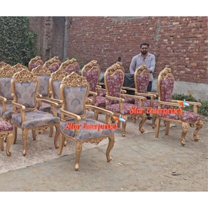 Wooden Luxury Carved Chairs